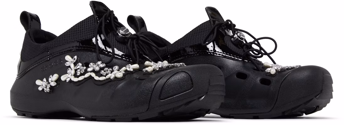 Simone Rocha x Crocs 快行低筒運動鞋 '黑色' 209635-001 Cheap Simone Rocha x Crocs 快行低筒運動鞋 '黑色' 209635-001