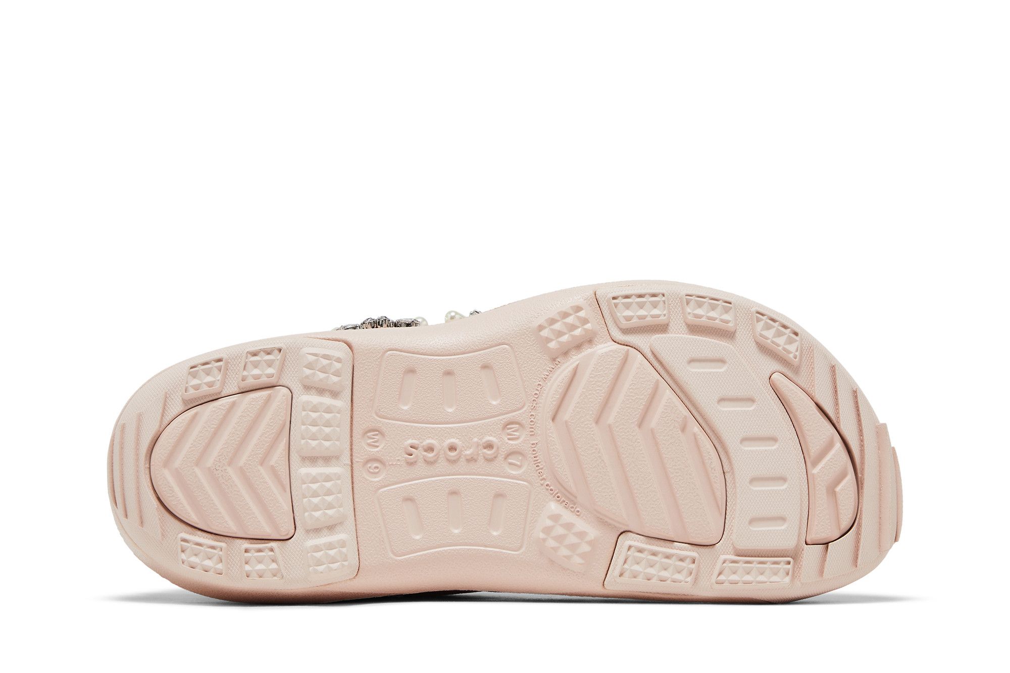 Shop Simone Rocha x Crocs Quick Trail Low 'Quartz' รองเท้าวิ่ง 'Quartz' 209635-6WS