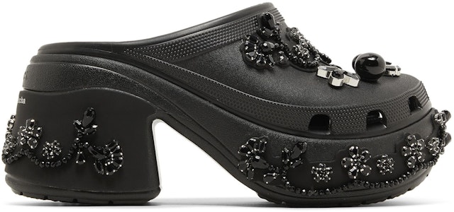 시몬 로샤 X 크록스 사이렌 클로그 '블랙' 210142-001 Buy 시몬 로샤 X 크록스 사이렌 클로그 '블랙' 210142-001