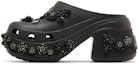 Lookbook Simone Rocha x Crocs Siren Clog 'Hitam' 210142-001