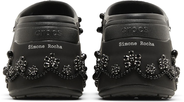 Simone Rocha x Crocs Siren Clog 'Black' 210142-001 Details for Simone Rocha x Crocs Siren Clog 'Black' 210142-001