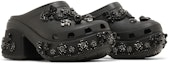 Cheap Simone Rocha x Crocs Siren Clog 'Hitam' 210142-001