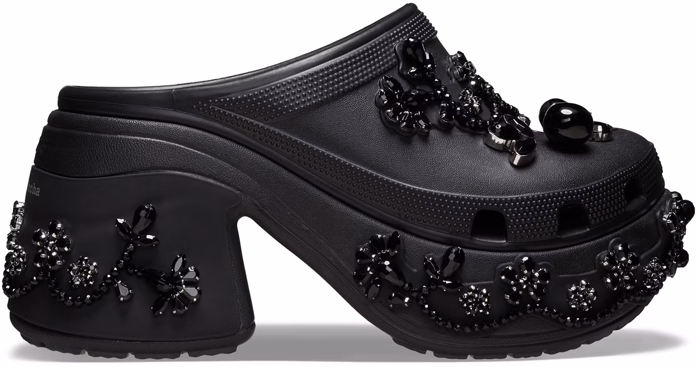 シモーネロシャ×クロックス サイレンクロッグ (黒) 210142-001を シモーネロシャ×クロックス サイレンクロッグ (黒) 210142-001を
