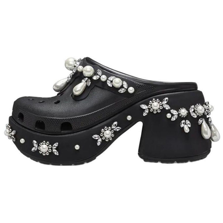 Simone Rocha x Crocs Siren Spiked Clog 'Black' 210646-001