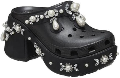 Simone Rocha x Crocs 锥形钉鞋 '黑色' 210646-001 Lookbook Simone Rocha x Crocs 锥形钉鞋 '黑色' 210646-001