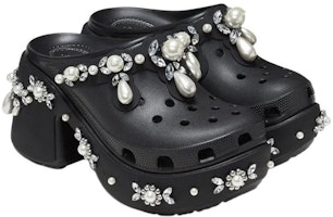 시몬 로샤 x 크록스 사이렌 스파이크 클로그 '블랙' 210646-001 Shop 시몬 로샤 x 크록스 사이렌 스파이크 클로그 '블랙' 210646-001