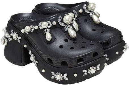 Simone Rocha x Crocs 锥形钉鞋 '黑色' 210646-001 Shop Simone Rocha x Crocs 锥形钉鞋 '黑色' 210646-001