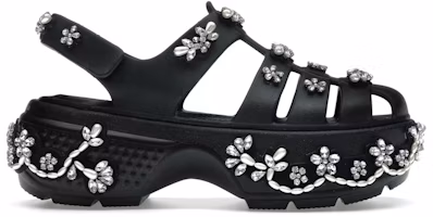 Simone Rocha x Crocs Stomp Fisherman Sandal 'Black' 211428-001 Simone Rocha x Crocs Stomp Fisherman Sandal 'Black' 211428-001