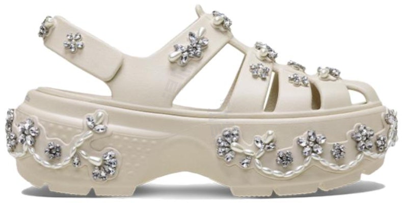 Simone Rocha x Crocs Stomp Fisherman Sandal 'Stucco' 211428-160 Order Simone Rocha x Crocs Stomp Fisherman Sandal 'Stucco' 211428-160