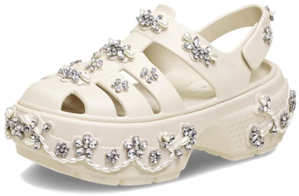 Simone Rocha x Crocs Stomp Fisherman Sandal 'Stucco' - Sandal Pancing Stucco 211428-160 Shop Simone Rocha x Crocs Stomp Fisherman Sandal 'Stucco' - Sandal Pancing Stucco 211428-160