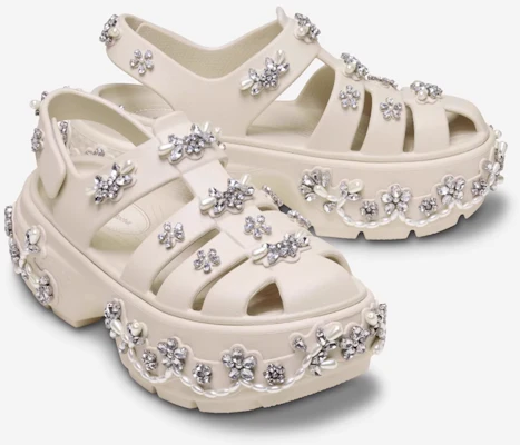 Simone Rocha x Crocs Stomp Fisherman Sandal 'Stucco' - Sandal Pancing Stucco 211428-160 Purchase Simone Rocha x Crocs Stomp Fisherman Sandal 'Stucco' - Sandal Pancing Stucco 211428-160