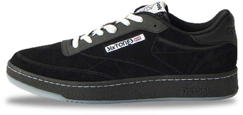 SixTONES x Reebok Club C 85 Vintage 'Black' RB00018-BL Buy SixTONES x Reebok Club C 85 Vintage 'Black' RB00018-BL
