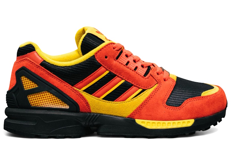 Size? x adidas ZX 8000 Archive Proto 'Red Black Yellow' LA0975