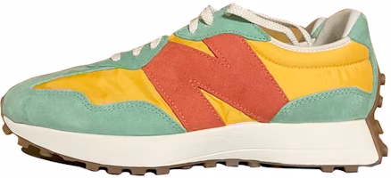 size? x New Balance 327 'Yellow Green Orange' MS327SZ1 size? x New Balance 327 'Yellow Green Orange' MS327SZ1