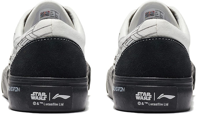 (Women) Li-Ning Skateboarding Low x Star Wars 'Creamwhite Black' AGCS202-2 Shop (Women) Li-Ning Skateboarding Low x Star Wars 'Creamwhite Black' AGCS202-2