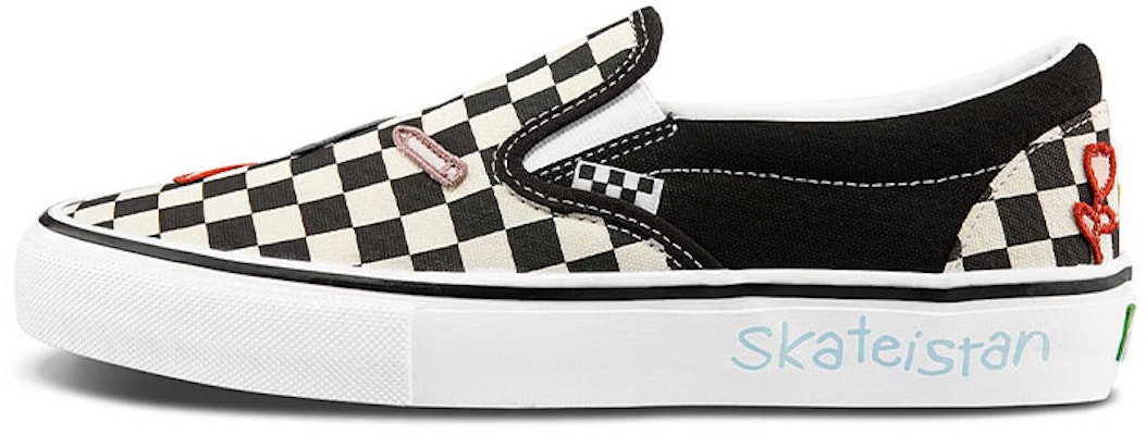 Skateistan x Vans Skate Slip-On 'Checkerboard' VN0A5FCA89C Buy Skateistan x Vans Skate Slip-On 'Checkerboard' VN0A5FCA89C