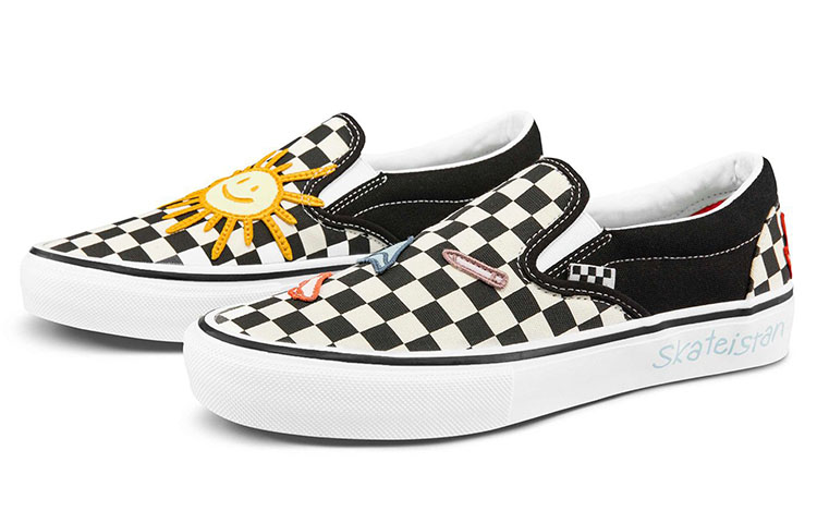 Order スケートスタン x Vans チェッカー スリッポン VN0A5FCA89C