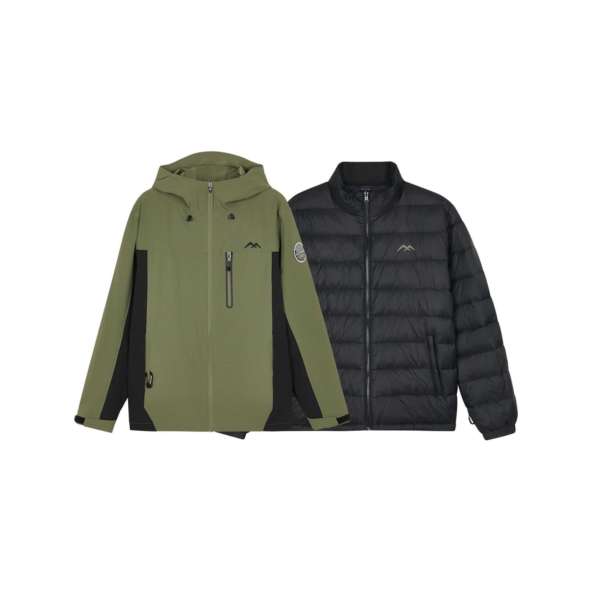 Skechers 3-in-1 Insulated Outdoor Hiking Waterproof Jacket - Green L424M144-016C 圖 2