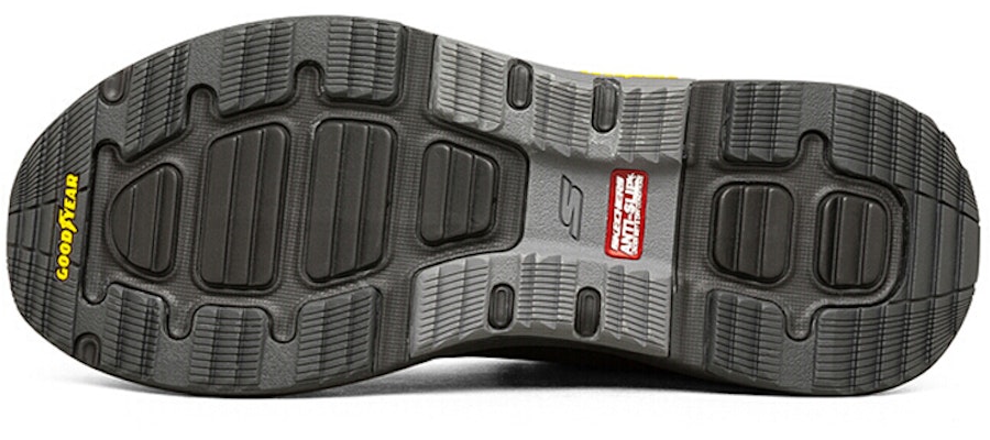 스케쳐스 블랙 그레이 (Skechers Black Grey) 216101-BKCC Details for 스케쳐스 블랙 그레이 (Skechers Black Grey) 216101-BKCC