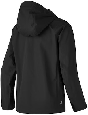 Chaqueta con Capucha Negra Skechers - Serie Moda Deportiva Confort. P324W005-0018 Lookbook Chaqueta con Capucha Negra Skechers - Serie Moda Deportiva Confort. P324W005-0018