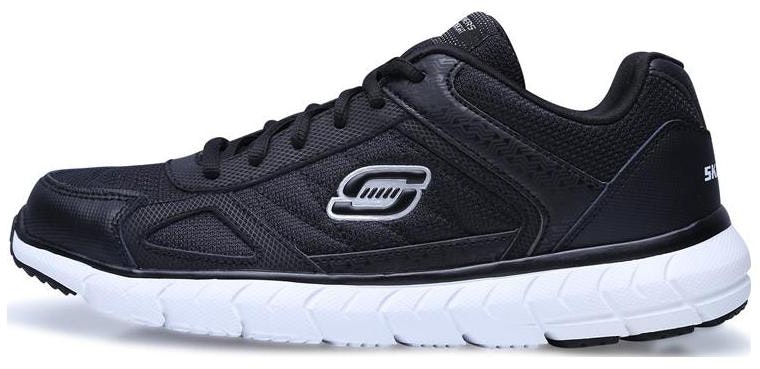skechers-black-white-low-top-sports-casual-999743-bkw