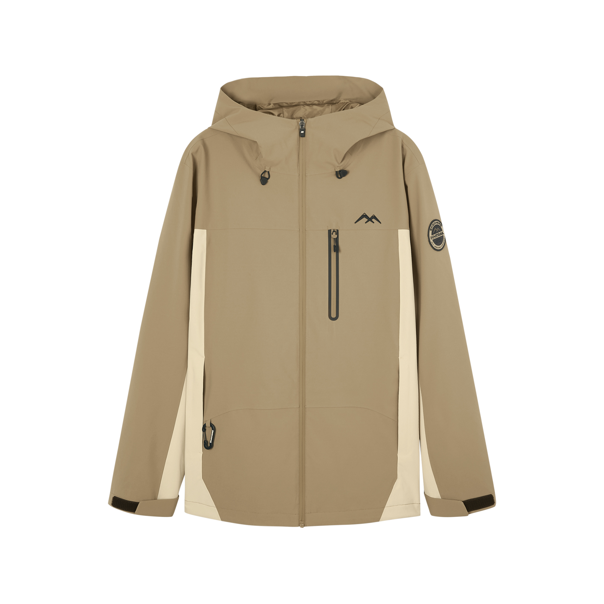 Order Chaqueta Rompevientos Impermeable Marrón Skechers para Senderismo y Actividades Outdoor. L424M144-05GB