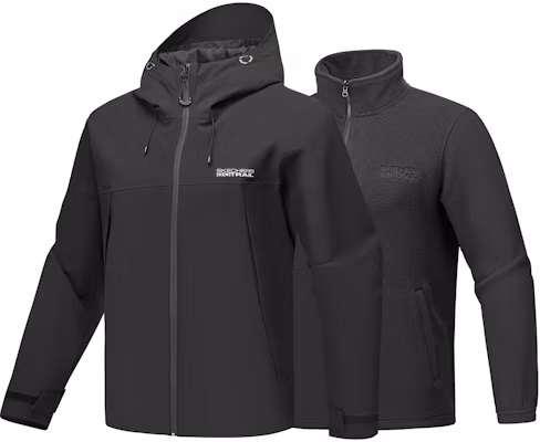 Skechers Carbon Black Waterproof 3-in-1 Outdoor Hiking Jacket P425M136-0018 Buy Skechers Carbon Black Waterproof 3-in-1 Outdoor Hiking Jacket P425M136-0018