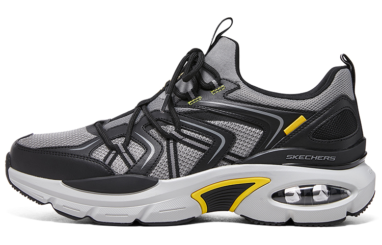 Skechers 'Grey Yellow' 232658-BKCC