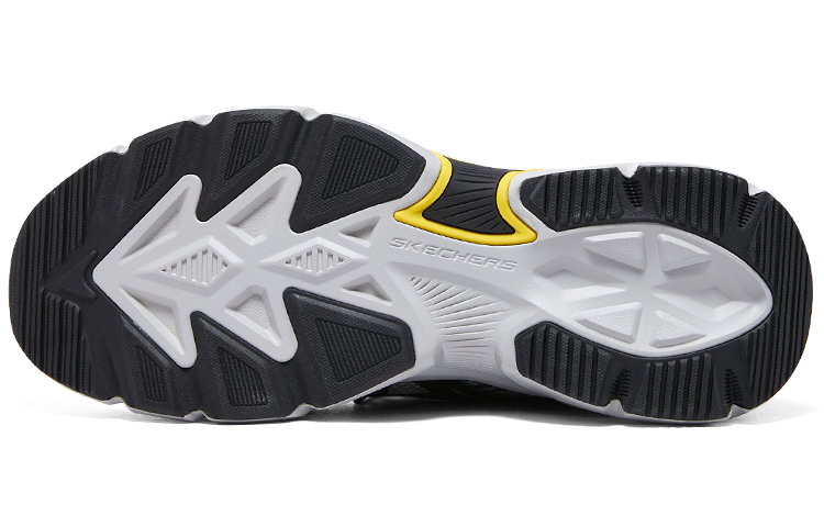 Shop Skechers 'Gris Amarillo' 232658-BKCC