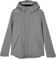 Skechers Solid Color Woven Hoodie Jacket Shark Gray. L323M128-00MM Skechers Solid Color Woven Hoodie Jacket Shark Gray. L323M128-00MM