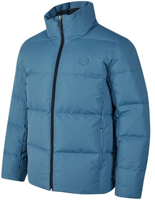 Skechers Jaket Puffer Hangat Warna Solid dengan Resleting - Biru P423M023-0378 Order Skechers Jaket Puffer Hangat Warna Solid dengan Resleting - Biru P423M023-0378
