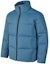 Order Skechers Jaket Puffer Hangat Warna Solid dengan Resleting - Biru P423M023-0378