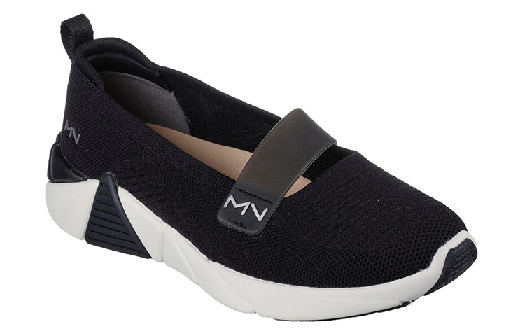 Lookbook Skechers A-Line-Roxen 低幫休閒一腳蹬 運動休閒鞋 黑色