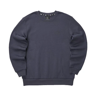 Skechers Active Series Graphic Crewneck Pullover Sweatshirt Men Odyssey Gray L423M083-026R
