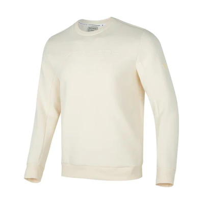 Skechers Active Series Solid Crewneck Pullover Sweatshirt White P423M017-02EP