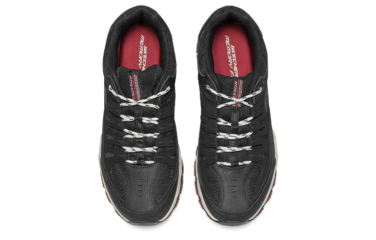 Lookbook 斯凯奇 After Burn '黑红' 50125-BKRD