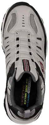 Skechers After Burn M. Fit 'Grey Black' 51866-GYBK Lookbook Skechers After Burn M. Fit 'Grey Black' 51866-GYBK