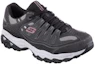 Lookbook Skechers After Burn M.Fit 'Grey Black' 50125EWW-CCBK