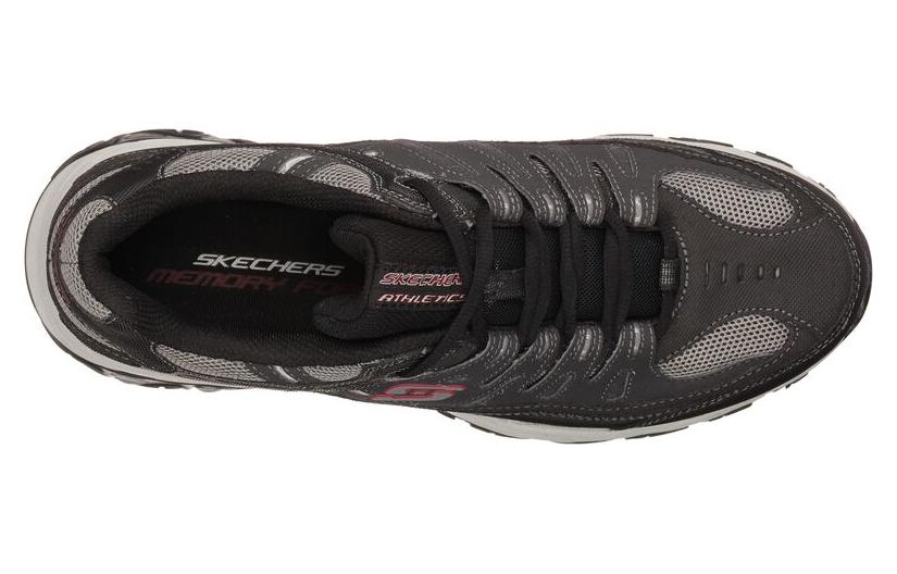 Shop Skechers After Burn M.Fit 'Grey Black' 50125EWW-CCBK