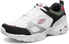 Lookbook Skechers After Burn M.FIT 'White Blue Red' 237078-WBRD