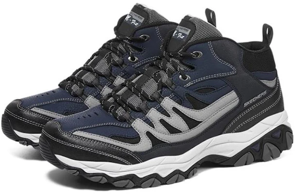 Skechers After Burn Memory 'Navy Grey' 50120-NVGY Shop Skechers After Burn Memory 'Navy Grey' 50120-NVGY