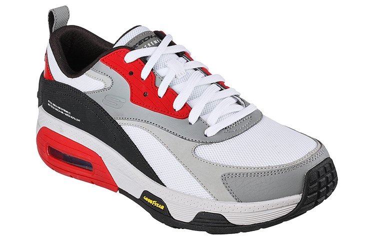 Lookbook Skechers Air Extreme V2 ''Blanc Gris Rouge'' 232255-WBRD