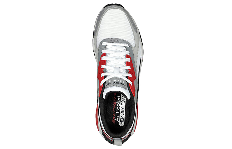 Shop Skechers Air Extreme V2 ''Blanc Gris Rouge'' 232255-WBRD