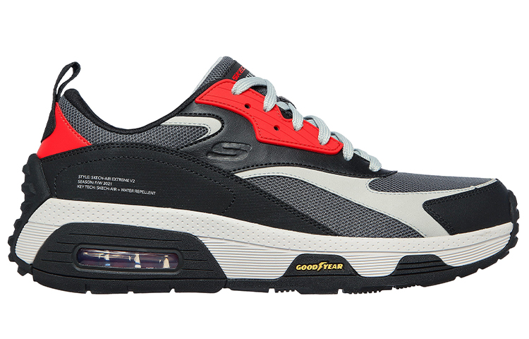 Skechers Air Extreme V.2 'Black White Red' 圖 2