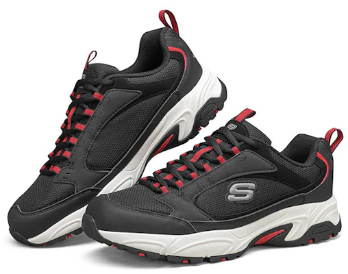 スケッチャーズ アラートネス 黒白赤 (Sukecchaazu Araatonessu Kuro Shiro Aka) 999873-BLK Lookbook スケッチャーズ アラートネス 黒白赤 (Sukecchaazu Araatonessu Kuro Shiro Aka) 999873-BLK