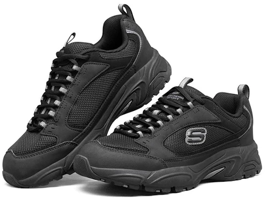 斯凯奇觉醒低帮跑鞋 黑色 999873-BBK Lookbook 斯凯奇觉醒低帮跑鞋 黑色 999873-BBK