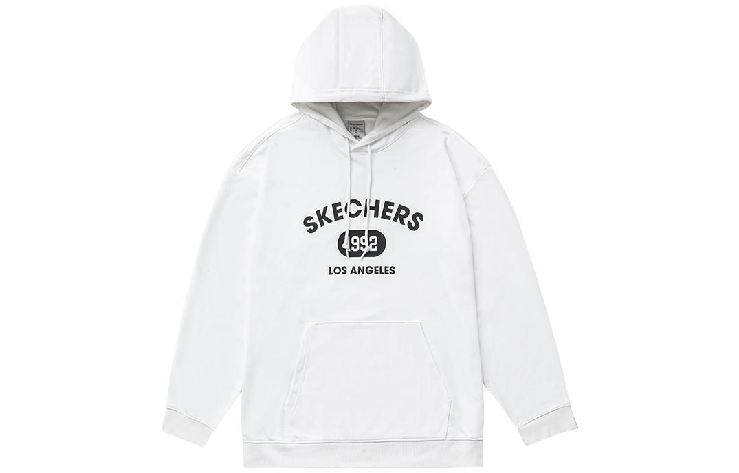 Skechers Alphabet Print Hoodie Unisex Long-Sleeve Pullover FL420M170