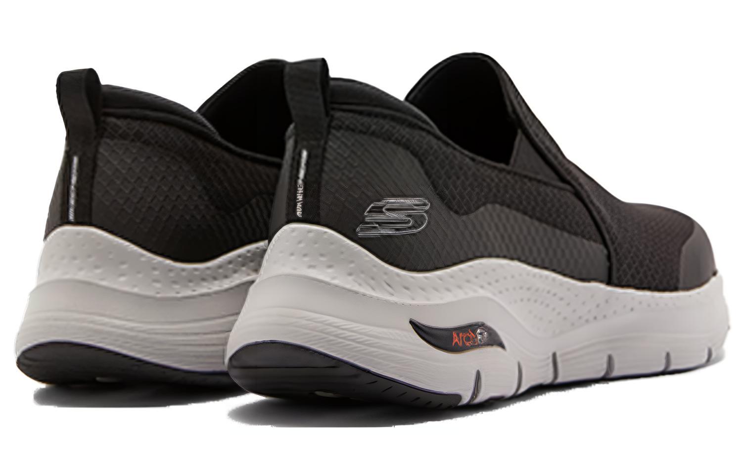 Lookbook Skechers Arch Fit-Banlin Loafers Schwarz 232043-BKW