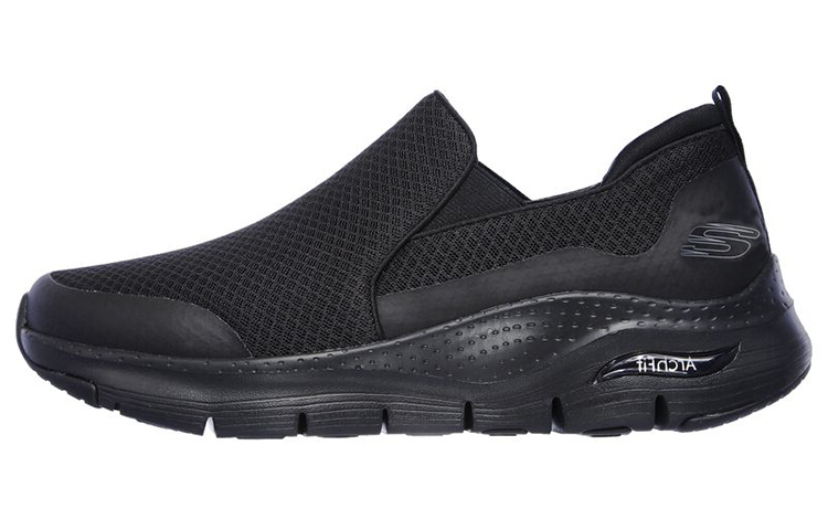 Skechers Arch Fit-Banlin Slip-On Shoes Black