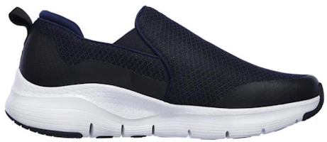 Order Skechers Arch Fit-Banlin Slip-on Sepatu Biru Gelap 232043-NVY